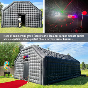 Comercial Pop up LED Black Disco Lighting Mobile Night Club Tent Cube Party Tent Inflable Nightclub - Product Image 3