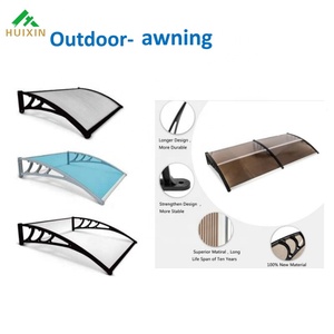 Nhanh chóng lắp ráp <span class=keywords><strong>Polycarbonate</strong></span> nhôm dù để che nắng cửa sổ Patio Bìa hiệu quả màn hình mặt trời và bão bằng chứng cửa mái hiên - Product Image 2