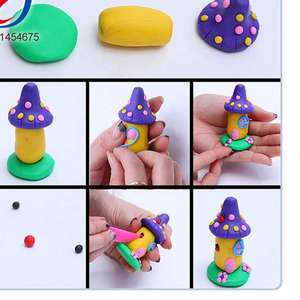 ชุดทำโมเดลดินเหนียวโพลิเมอร์36สีชุดทำขนมพร้อมเครื่องมือและกล่องของเล่นคริสต์มาสที่เหมาะสำหรับเด็ก - Product Image 5