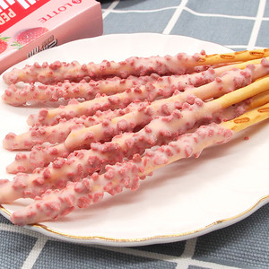 Bánh quy sô cô la bánh sandwich thanh sữa chua hương vị dâu tây Cookie bánh quy Kỳ Lạ - Product Image 5