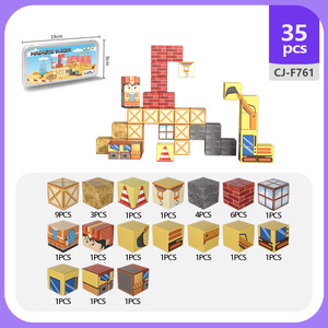 Cubes de <span class=keywords><strong>puzzle</strong></span> magnétiques de luxe avec boîte cadeau de qualité supérieure de taille de bloc lisse de 2.0 ou 2.5 cm pour la pensée créative et l'exploration calme - Product Image 6