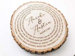 Hot Selling personal isierte europäische Stil Hochzeit Name Tisch karte Holzhandwerk Hochzeits karten Luxus Einladung - Product Image 2