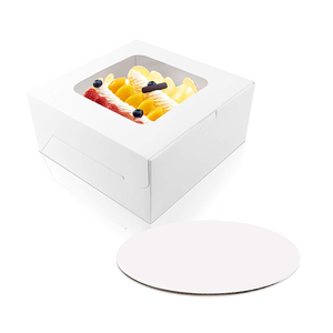 Nueva propuesta de fiesta de cumpleaños boda 4 pulgadas <span class=keywords><strong>a</strong></span> <span class=keywords><strong>la</strong></span> <span class=keywords><strong>carta</strong></span> caja de bocadillos embalaje taza pastel caja de papel blanco - Product Image 1