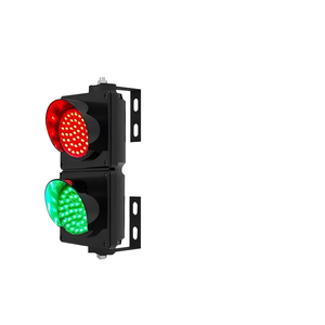 Parking de parc logistique de port de déchargement deux feux de circulation étanches de 100mm avec capteur laser capteur de feux de circulation personnalisé - Product Image 3