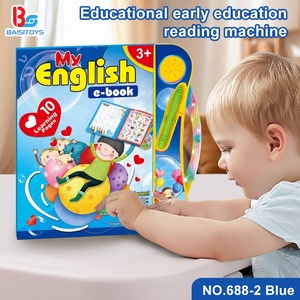 <span class=keywords><strong>Livre</strong></span> électronique interactif d'apprentissage <span class=keywords><strong>de</strong></span> l'anglais personnalisé avec son et lumière, multi-pages, <span class=keywords><strong>pour</strong></span> l'éveil cognitif des enfants - Product Image 2