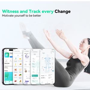 180kg 새로운 체지방 스마트 체중계 분석 개인 전신 구성 척도 Biopedancia 체중 척도 Bmi - Product Image 6