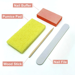 200Sets/Case 4PCS Disposable Beauty Set 4 in 1 Nail <strong>Manicure</strong> Set Pedicure <strong>Kit</strong> - Product Image 3