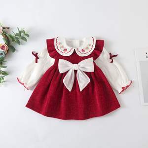 Feestelijke Nieuwjaar Meisje Feestjurk Nieuwjaar Jurken Voor Meisjes Tweedelige Peuter Meisjes Jurken - Product Image 2