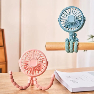 Ventilateur portable multifonctionnel en gros pour étudiants, poussettes de bébé et produits pour la maison intelligente - Product Image 1