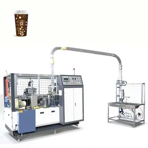 2022 new design automatic coffee cup cartoon paper cup paper cup making machine prices