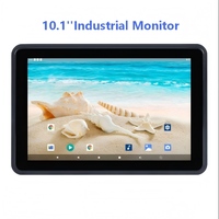 Monitores Industriales con Pantalla Táctil Todo en Uno a Precio Económico para Gabinetes de Entrega Express al Aire Libre, Producción Automatizada, 10 Pulgadas