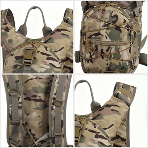 Camouflage Outdoor <b>Hydration</b> Backpack Rucksack Sports Water Bag Without <b>Bladder</b> for Hiking Cycling Camping - Product Image 3