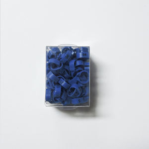 Wedstrijdduivenclubring Voor 2018 Met Clubnaam Country Serienummer Lichtgewicht En Duurzame Plastic Duivenvoetring - Product Image 3