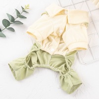 Ropa para Mascotas en Oferta, Novedad de Primavera y Otoño, Ropa para Mascotas, Overol de Pana para Perros de Cuatro Patas, Ropa para Perros Pequeños