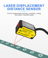 MOTEE Vente directe d'usine Capteur de déplacement laser Mesure la position Épaisseur du mouvement Distance Capteur optique Produit