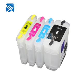 UP brand 5sets for HP 10 11 refillable Ink cartridge for HP 1000 2000 CP1700 2600 Design100 plus110 C4844A <strong>C4836A</strong> <strong>C4837A</strong> <strong>C4838A</strong> - Product Image 1