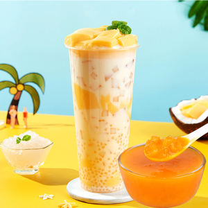 Concentré de jus de mangue en gros pour la production de sirop de fruits frais pour bubble tea, certifié HACCP, conditionnement en bouteille - Product Image 5