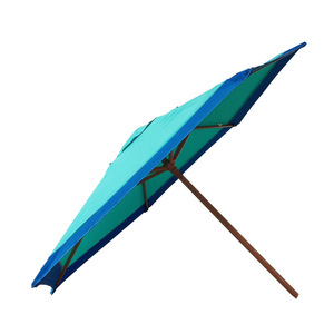 Outdoor Beach <b>Umbrella</b> 2.2M Polyester Aluminum Alloy Rod Strong <b>Windproof</b> Sun Shade For Camping Picnic Poolside Use - Product Image 1