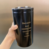 Condensadores Electrolíticos de Aluminio Bevenbi 22000uf 10000uf 100v 200v 350v con Terminales de Tornillo para Inversores, Supresores de Picos y Amplificadores