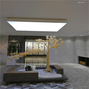 Bonsái de pino artificial al por mayor, árbol bonsái en maceta de pino rojo - Product Image 6