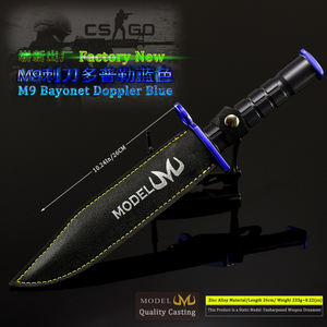 Cuchillo de juguete de aleación serie M9 Counter Strike, arma de juguete, accesorio para juegos de rol, modelo personalizado de nicho, regalo para niños, adorno de colección - Product Image 3
