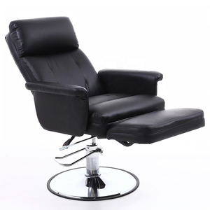 Fauteuil de salon inclinable violet, lit de soin facial, fauteuil de traitement avec repose-pieds pour extension de cils, studio de beauté - Product Image 3