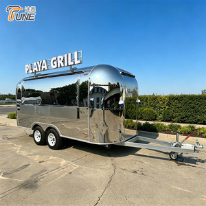 Camión de Comida <span class=keywords><strong>para</strong></span> Catering, Caravana Móvil de Comida Rápida, <span class=keywords><strong>Carrito</strong></span> de Café - Product Image 1