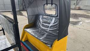 TUKTUK sepeda roda tiga listrik, dengan badan terbuka 60V 30-50km/H bagus untuk membawa orang Daya yang cukup 4 penumpang & muatan berat - Product Image 3