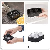 Chine vente en gros à bas prix carré machine hockey sur glace moule Silicone bac à glace fête bar été whisky boisson hockey sur glace moule
