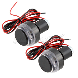 Pièces universelles pour moto, clignotants LED Emark pour guidon, indicateur de direction, manillar, indicador de luz de señal de giro - Product Image 4