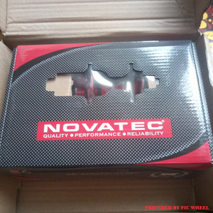 Moyeux de vélo à pneus larges SoarRocs <span class=keywords><strong>Novatec</strong></span> D201SB D202SB, 32 trous, roulements noirs, moyeu de vélo à pneus larges, axe traversant, moyeu de vélo à pneus larges à frein à disque - Product Image 6