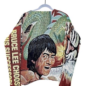 Fabricante Plus Size Bryant Tapestry Hoodie para homens Primavera Pullover camisola com gola com capuz e camisa Design - Product Image 4