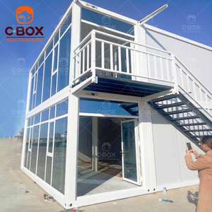 Cbox, Edificio de Oficinas Prefabricado de Fácil Montaje, Módulos de Paredes de Cristal, Casas Pequeñas, Cafetería, Gimnasio, Contenedor Prefabricado - Product Image 1