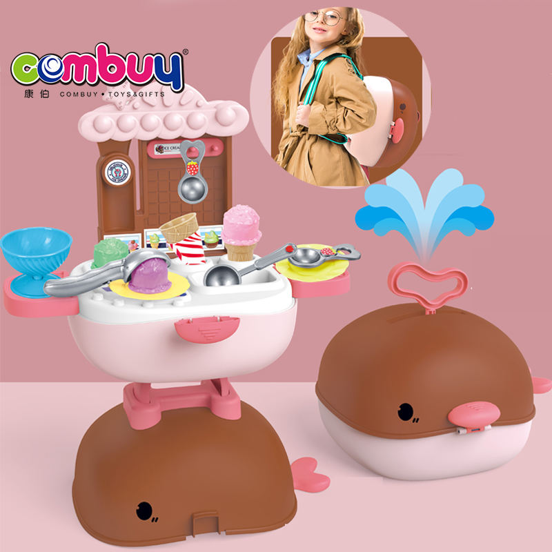 Table de crème glacée