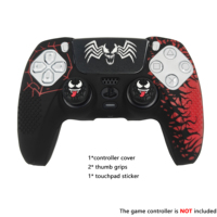 Funda Protectora de Silicona con Impresión a Todo Color para Videojuegos, Carcasa para Control de Juego Playstation 5 PS5 Dualsense, Accesorios