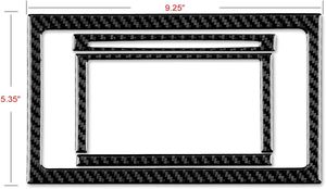 Bất Đen Carbon fibre centre khung chuyển hướng mô hình B cho TOYOTA <span class=keywords><strong>tacoma</strong></span> 2016-2023 Bộ dụng cụ nội thất mà không cần Buttons-4pcs - Product Image 3
