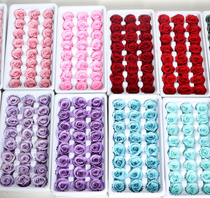 Venta al por mayor de fábrica, flores preservadas, cabeza de Rosa eterna en caja de regalo - Product Image 2