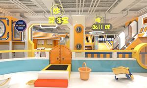 Proveedor de zona de juego suave Equipo de patio acolchado suave Equipo de patio interior con toboganes de PISCINA DE BOLAS Columpios Climers - Product Image 4