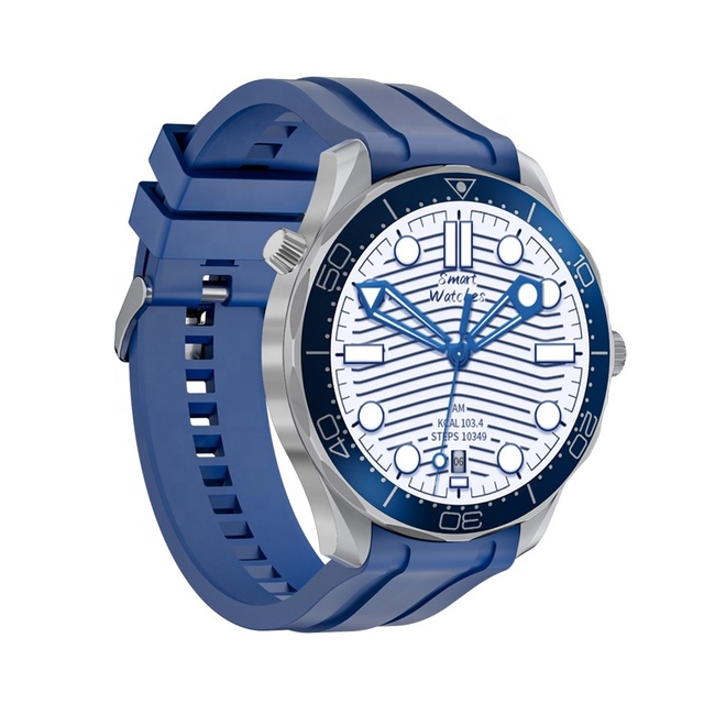 JS007 OMG Smartwatch 1.52" HD IP68 Waterproof NFC Payment Stainless Steel Case Men Sports Compass Voice Assistant Smart Watch