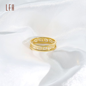 โรงงานขายส่งเครื่องประดับทองคำแท้ <span class=keywords><strong>18k</strong></span> เครื่องประดับทองคำแท้ Au750 แหวนทองคำแท้ <span class=keywords><strong>18k</strong></span> แบบกลวงบาง แหวนทองคำแท้ <span class=keywords><strong>18k</strong></span> ของแท้ - Product Image 6