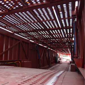 Satılık özelleştirilmiş çelik 8-16 araç araba taşıyıcı taşıma yarı römork - Product Image 5