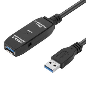 Cable de extensión activo USB 3,0, 5M, 10M, 15M, 20M, 25M, 30M, extensor macho hembra, amplificador de señal de alta velocidad, <span class=keywords><strong>impresora</strong></span> de ordenador trenzada - Product Image 1