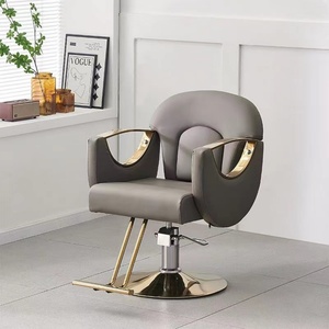Wholesale Modern Fashion Black Hair <b>Salon</b> <b>Furniture</b> <b>Salon</b> Chair Barber Chairs for Cutting Shop Sale - Product Image 5
