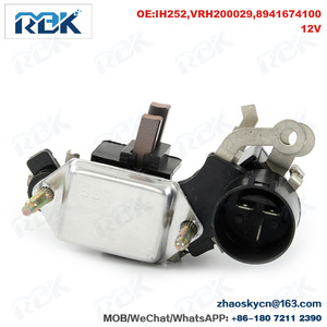 IH252 เครื่องควบคุมเครื่องกำเนิดไฟฟ้า 12V อะไหล่เครื่องกำเนิดไฟฟ้ากระแสสลับ 8941674100 สำหรับเปลี่ยนซ่อม - Product Image 4