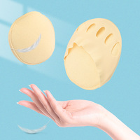 Qing Xin – Semelles intérieures invisibles pour talons hauts de ballet, 2 pièces, coussinets pour l'avant-pied, antidérapants, absorbant les chocs, en gel, pour femmes