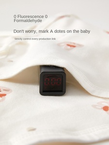 Veste sans armature en coton pur à motif de dessin animé pour bébé nouveau-né, 0-3 <span class=keywords><strong>mois</strong></span>, printemps automne - Product Image 5