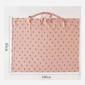 Cubierta de <span class=keywords><strong>lactancia</strong></span> de muselina de algodón 100% ajustable, cubiertas de <span class=keywords><strong>lactancia</strong></span> para bebé, chal de <span class=keywords><strong>lactancia</strong></span> saliente, <span class=keywords><strong>toalla</strong></span> - Product Image 3