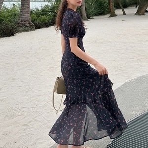 Vêtements pour femmes de commerce transfrontalier 2026, nouvelle mode printemps européenne et américaine, élégants imprimés <span class=keywords><strong>Ru</strong></span> - Product Image 2