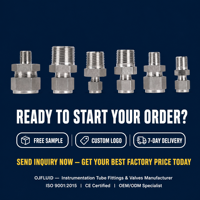 Food Grade Stainless Steel Male Connector 316L Sanitary Single Ferrule Tube Fitting for Dairy Brewery Processing