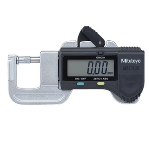 Mitutoyo 700-119-30 Medidor de Espesor Digital 12 mm Precisión de 0.02 mm Japón Mitutoyo 700-119-30 Medidor de Espesor Digital 12 mm J - Product Image 1
